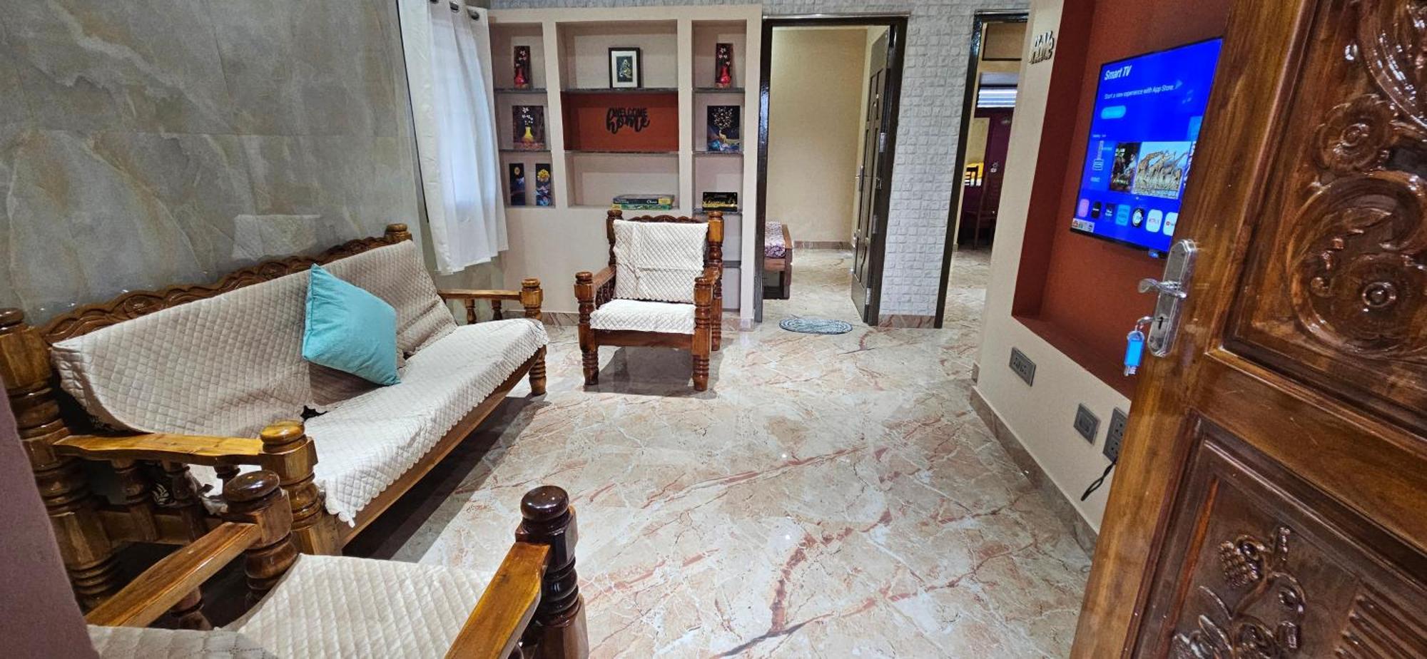 Villa Shi's Thulasi 2bhk In Near To Karpagam College, Palakkad Highway, Rathinam College And